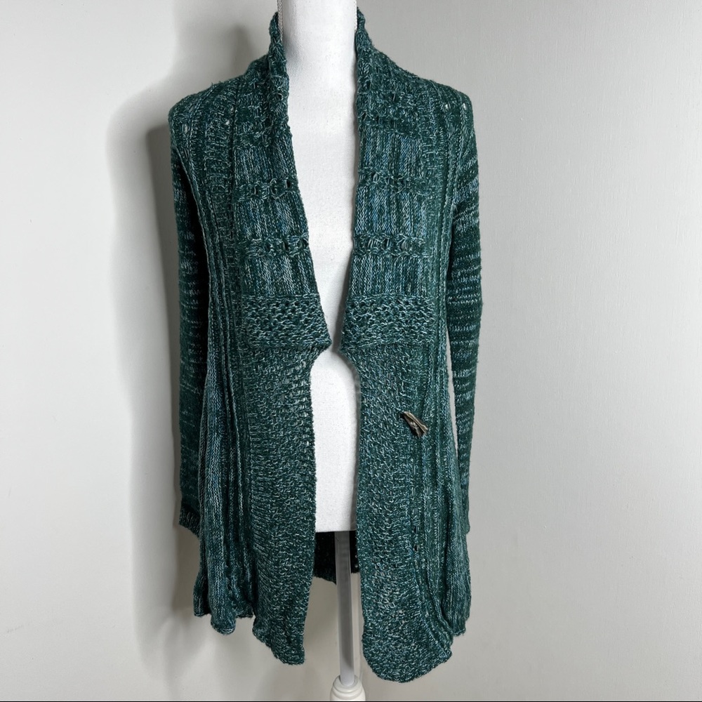 Anthropologie Rosie Neira Alldays Marbled Cardigan Size S - Picture 5 of 14